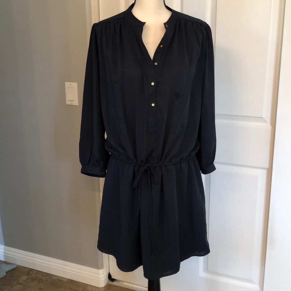 Chic shirt style dress